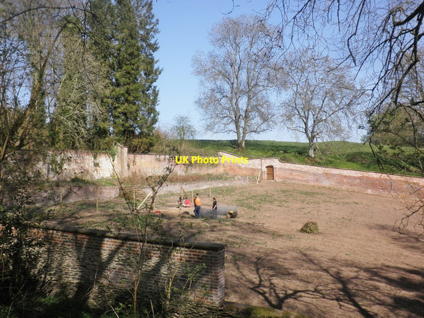 Photo 6"x4" Restoration of the walled garden at Fyne Court Broomfield\/ST2232 c2015