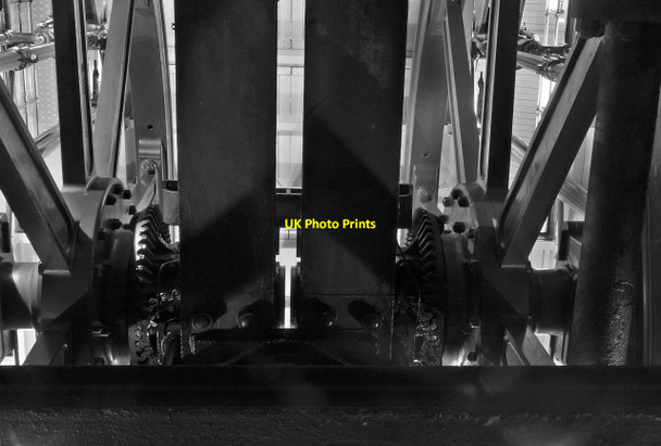 Photo 6"x4" Beam engines at Abbey Pumping Station Leicester c2015