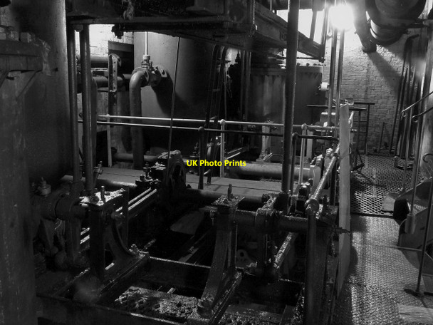 Photo 6"x4" Beam engines at Abbey Pumping Station Leicester c2015