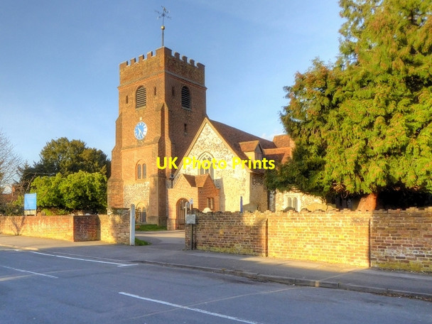 Photo 6"x4" Church of St Mary the Virgin, Langley Slough\/SU9979 c2015