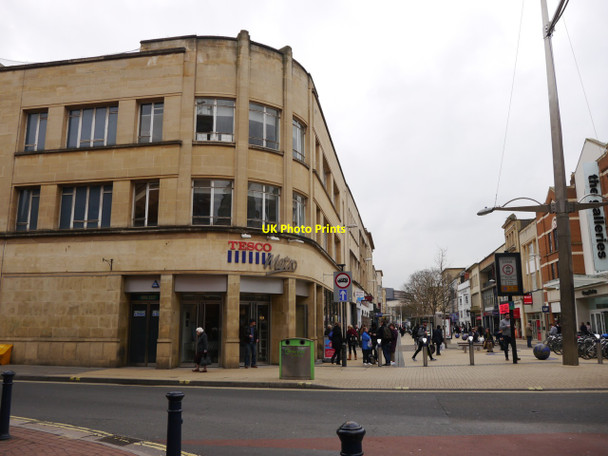 Photo 6"x4" Bristol, junction of Union Street and Broadmead Bristol c2015