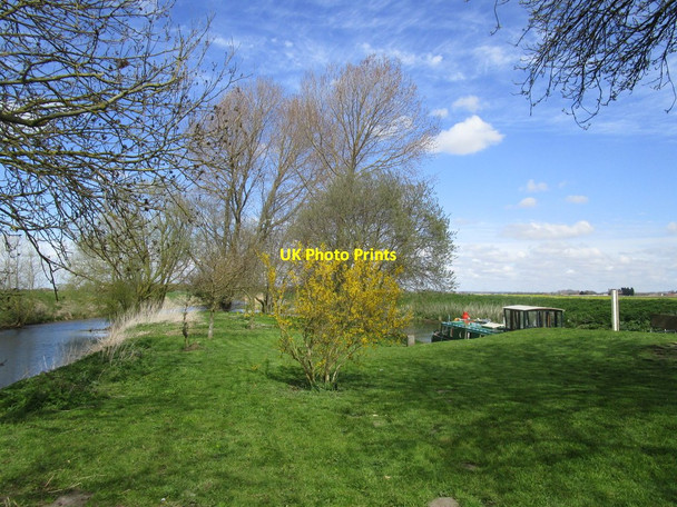 Photo 6"x4" Site of Lock House Reed Point\/TF2051 c2015