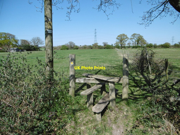 Photo 6"x4" Fawley, stile Stonehills\/SU4602 c2015