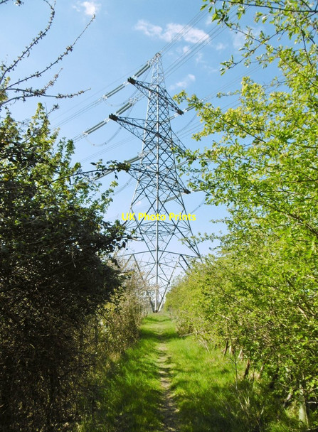 Photo 6"x4" Fawley, pylon Fawley\/SU4503 c2015