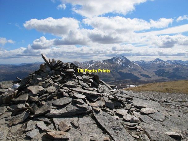 Photo 6"x4" Summit of Meall Glas Meall Glas\/NN4332 c2015