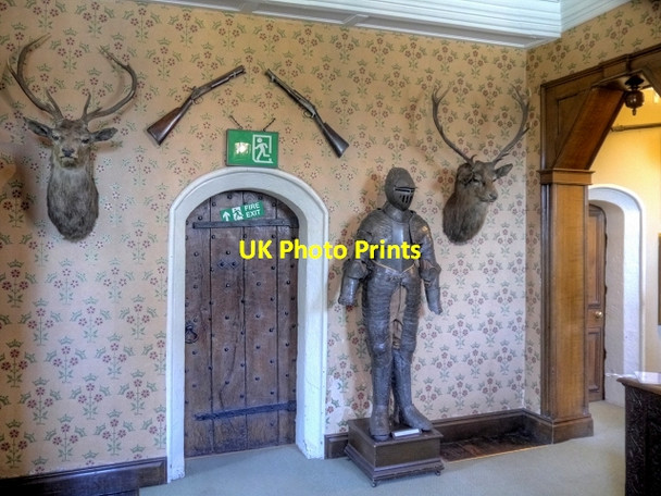 Photo 6"x4" Entrance Hall at Turton Tower Chapeltown\/SD7315 c2015