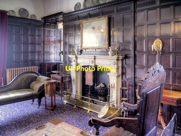 Photo 6"x4" Turton Tower Drawing Room Chapeltown\/SD7315 c2015