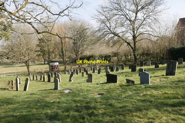 Photo 6"x4" St Mary's Churchyard Abbots Worthy c2015