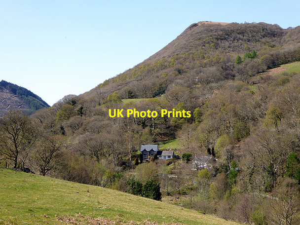 Photo 6"x4" Cottages in the valley Ystumtuen c2015