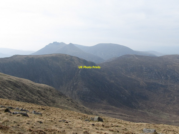 Photo 6"x4" The Pot of Legawherry from the col between Shan Slieve and Slieve Commedagh Newcastle\/J3732 c2011