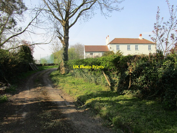 Photo 6"x4" Almholme House and lane Almholme c2015