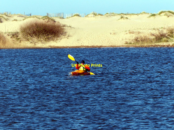 Photo 6"x4" Kayaking on Crosby Marine Lake Crosby\/SJ3198 c2015