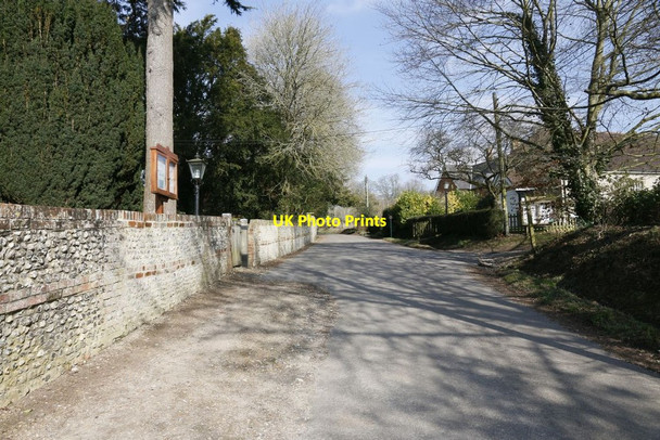 Photo 6"x4" Up Church Lane Easton\/SU5132 c2015