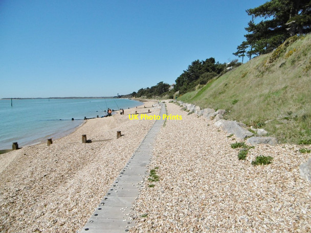 Photo 6"x4" Lepe, footpath Lepe c2015