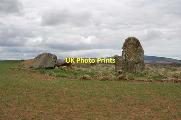 Photo 6"x4" Old Rayne Recumbent Stone Circle (2) Old Rayne c2015