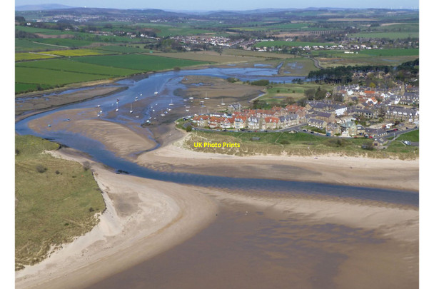 Photo 6"x4" Alnmouth and the Aln Estuary Alnmouth c2015
