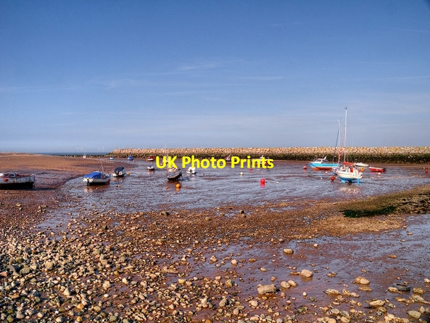 Photo 6"x4" Harbour at Rhos on Sea Colwyn Bay\/Bae Colwyn c2015