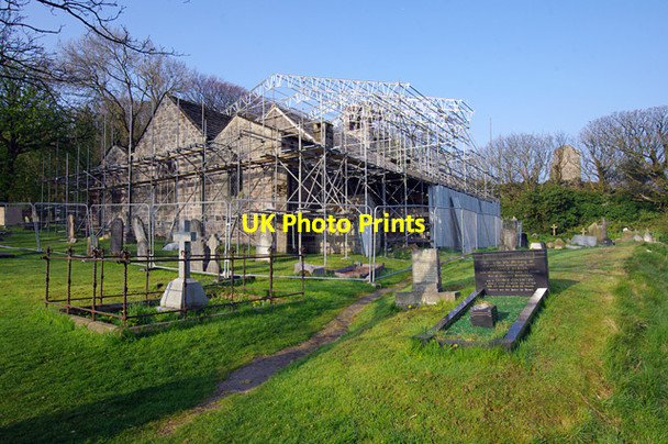 Photo 6"x4" St. Peter's Church Heysham c2015