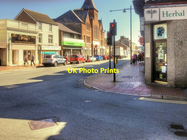 Photo 6"x4" Abergele, Market Street Abergele c2015