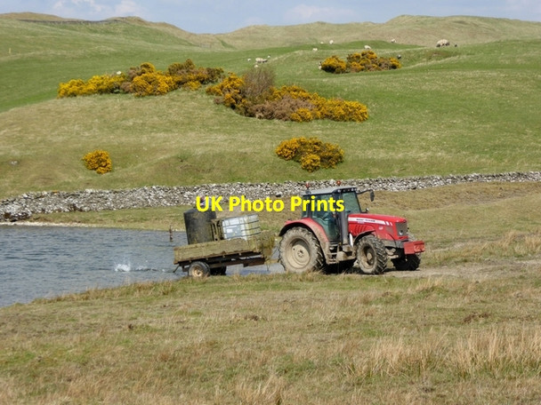 Photo 6"x4" Taking on water Harwood on Teviot c2015