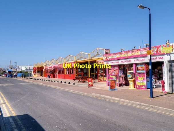 Photo 6"x4" Amusement Arcade on Sandbank Road, Towyn Towyn\/SH9779 c2015