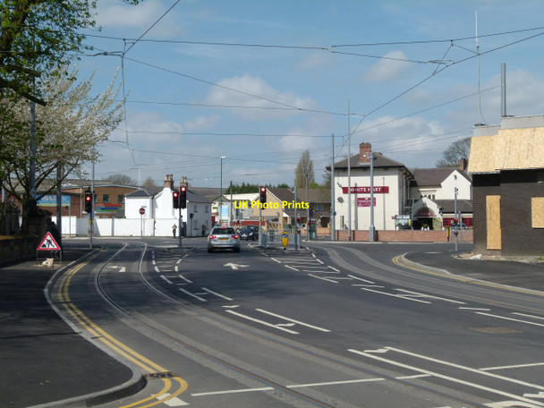 Photo 6"x4" Abbey Road\/Gregory Street crossroads Dunkirk\/SK5538 c2015