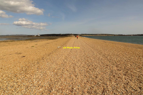 Photo 6"x4" The Solent Way to Hurst Castle Colwell\/SZ3287 c2015