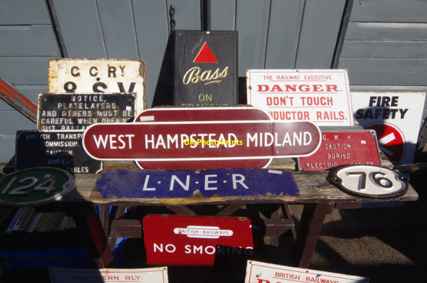 Photo 6"x4" Railway memorabilia - Hampton Loade Station Hampton\/SO7486 c2015