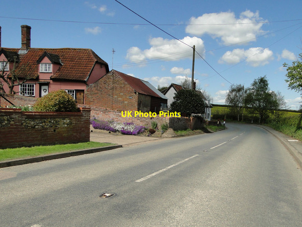Photo 6"x4" The Street, Great Bradley Great Bradley\/TL6653 c2015
