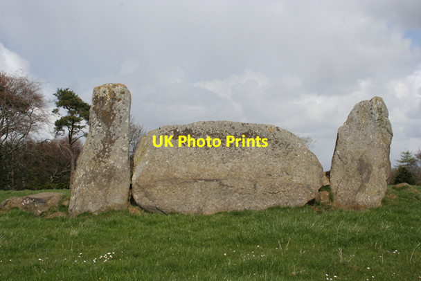 Photo 6"x4" Stonehead Recumbent Stone Circle (3) Upper Boddam c2015
