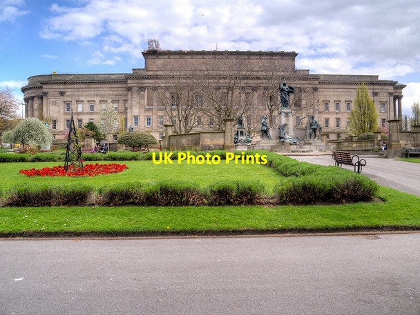 Photo 6"x4" St John's Gardens and St George's Hall Vauxhall\/SJ3491 c2015