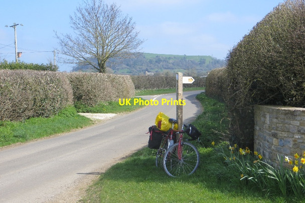 Photo 6"x4" Road by Sutton Montis Girt c2015