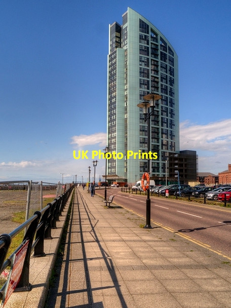 Photo 6"x4" Liverpool, Princes Parade Seacombe c2015