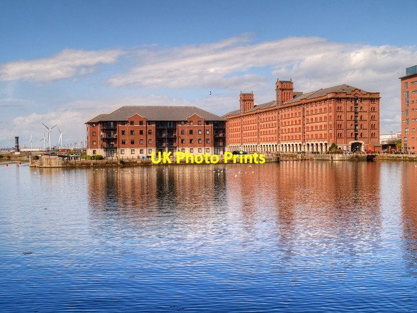Photo 6"x4" Liverpool, Princes Half-Tide Dock Vauxhall\/SJ3491 c2015