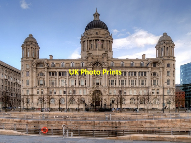 Photo 6"x4" The Port of Liverpool Building Seacombe c2015