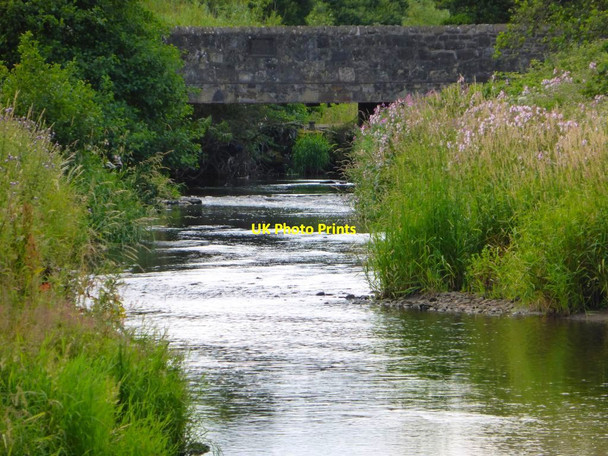 Photo 6"x4" Like a Bridge Over Bonny Water Tamfourhill c2014