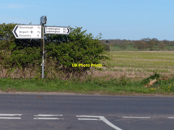Photo 6"x4" Road junction near Stareton Stareton c2015