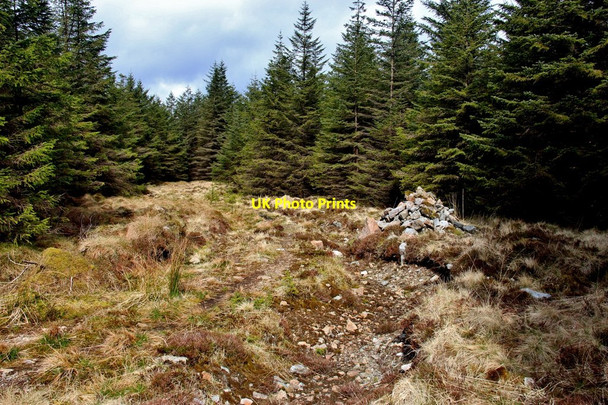 Photo 6"x4" Track from Eredine to Braleckan Loch nan Sac c2015