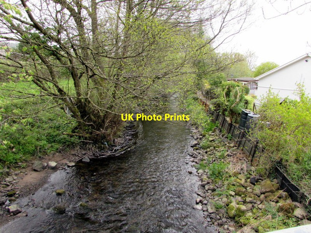 Photo 6"x4" Downstream along Afon Marlas near Ammanford Ammanford\/Rhydaman c2015