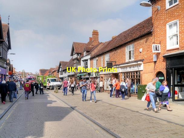 Photo 6"x4" Henley Street, Stratford-Upon-Avon Stratford-upon-Avon c2015