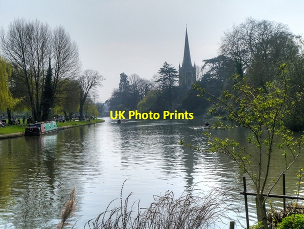 Photo 6"x4" River Avon, Stratford Stratford-upon-Avon c2015