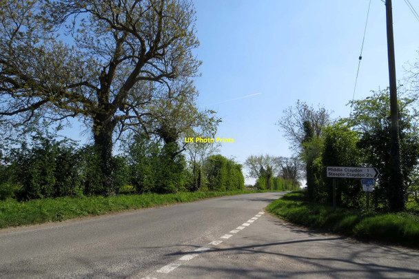 Photo 6"x4" Sandhill Road to Botolph Claydon Sandhill\/SP7326 c2015