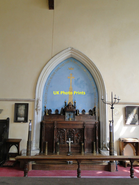 Photo 6"x4" A tribute to the fallen in WW1 at Burgate church Burgate c2015