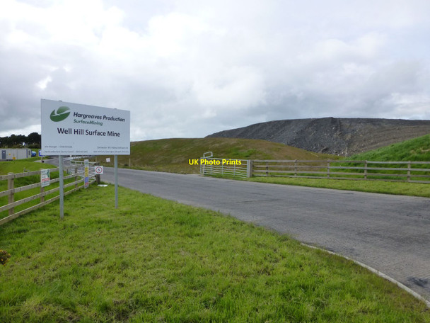 Photo 6"x4" Well Hill Surface Mine Saltwick\/NZ1780 c2015