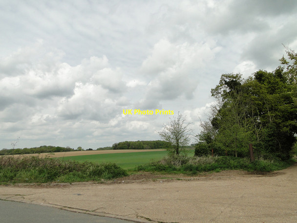 Photo 6"x4" Gently sloping farmland at Brockley Brockley Corner c2015