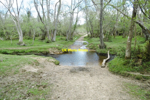 Photo 6"x4" Wootton, ford Wootton\/SZ2498 c2015