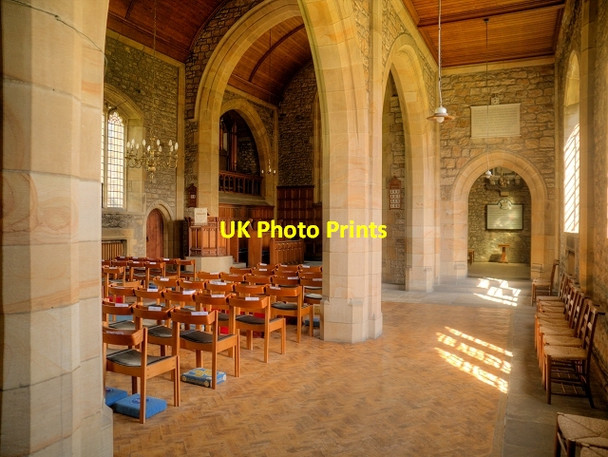 Photo 6"x4" St Leonard's Church (Interior) Downham\/SD7844 c2015