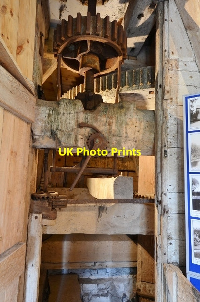 Photo 6"x4" Topcliffe Watermill - Meal floor Meldreth c2015