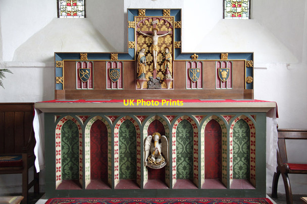 Photo 6"x4" St Peter & St Paul, Great Casterton - Altar & reredos Stamford\/TF0207 c2015