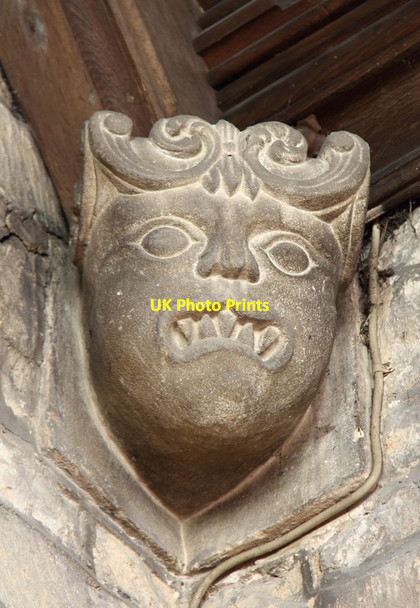 Photo 6"x4" St Peter & St Paul, Tickencote - Corbel Ingthorpe c2015